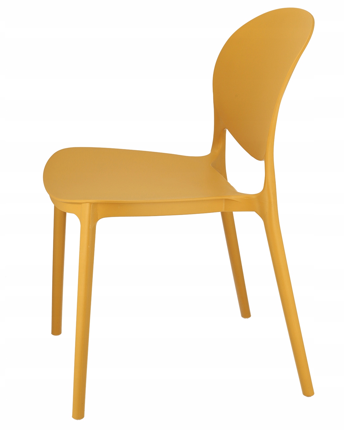 krzesło justin musztardowe