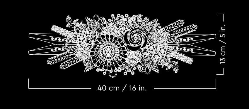 10314 - lego the botanical collection - stroik z suszonych kwiatów