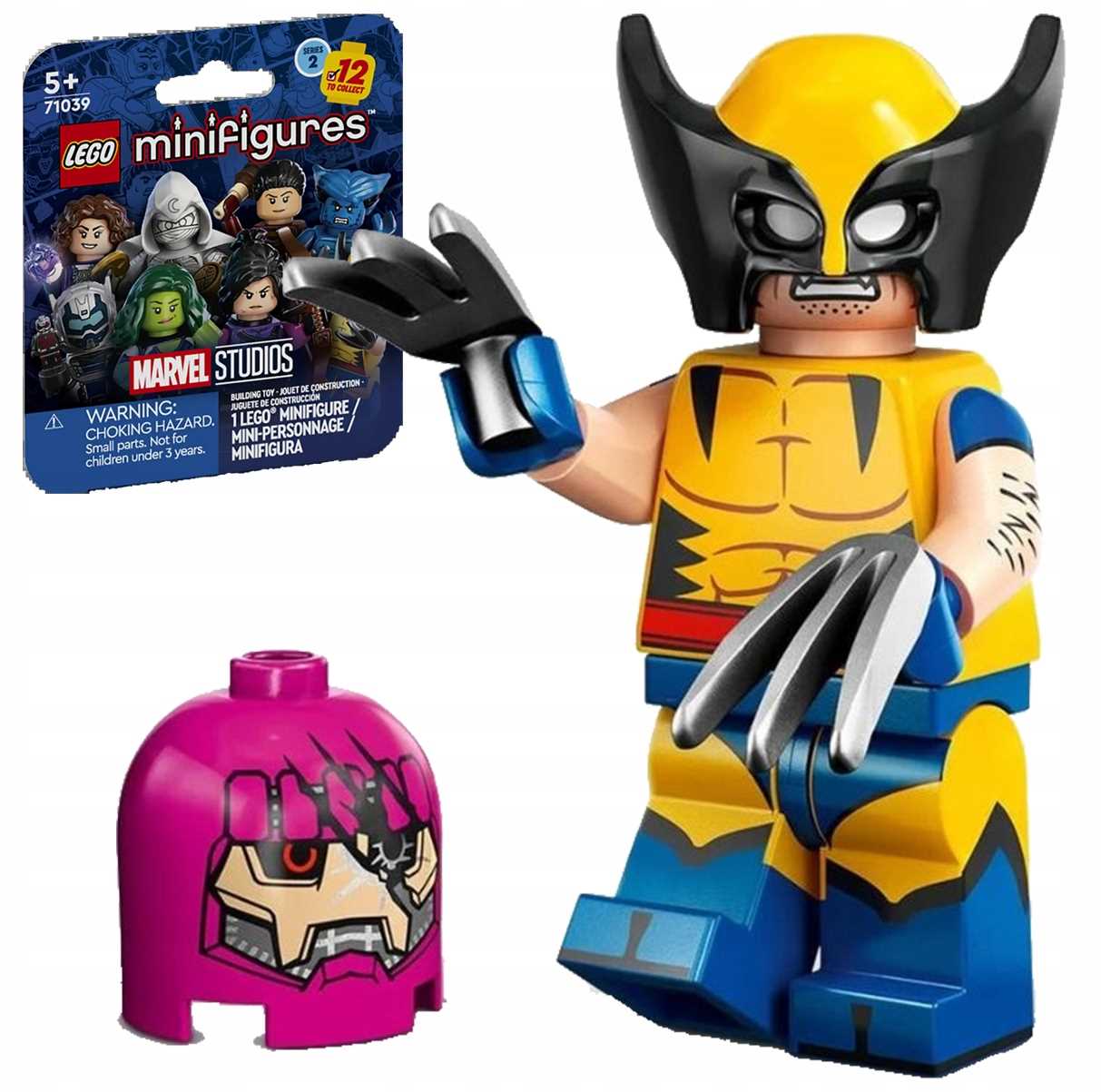 71039 - lego minifigures - wolverine - marvel seria 2
