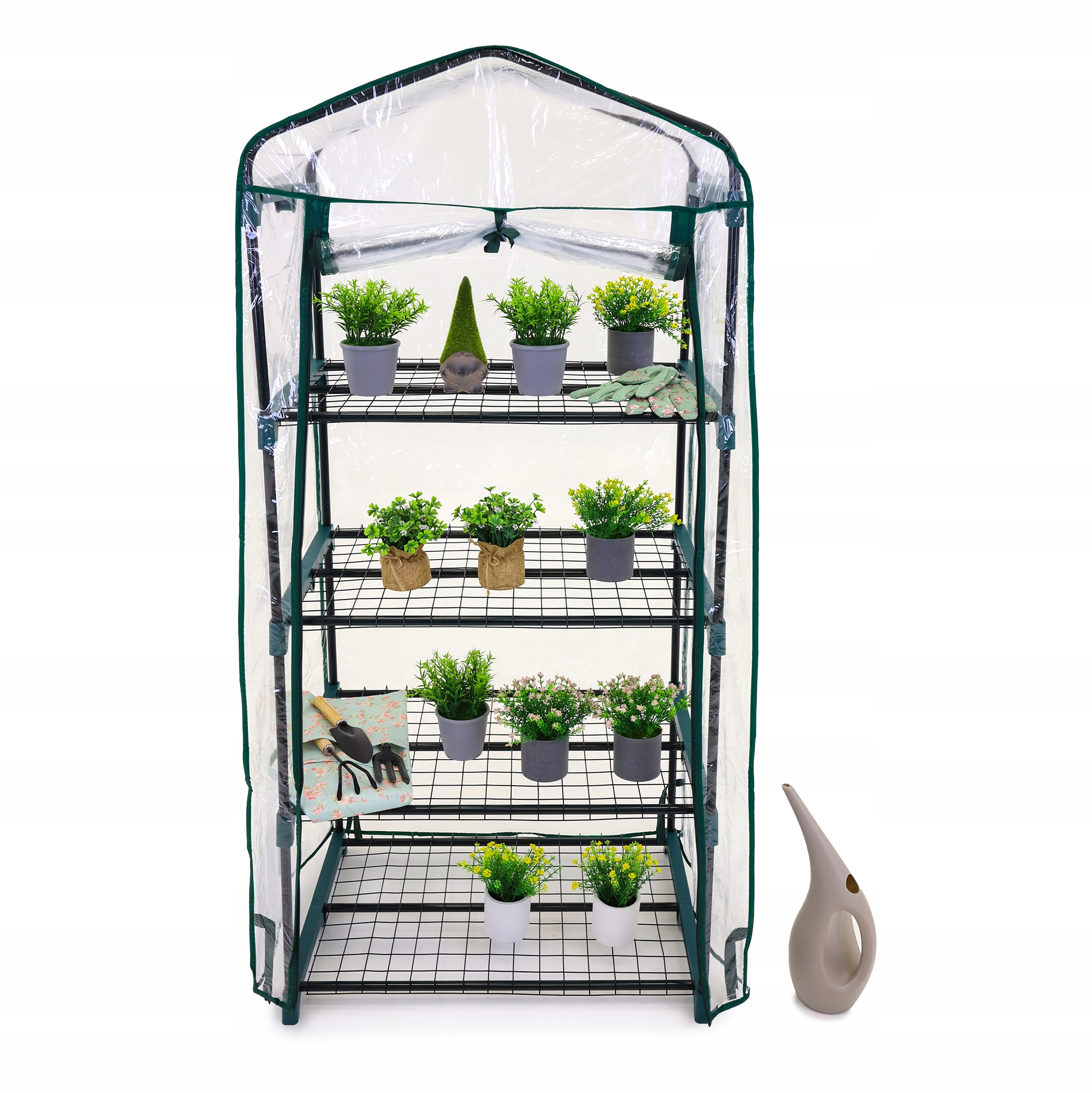 mini szklarnia balkonowa ogrodowa 160x70x50 do uprawy roślin tunel foliowy