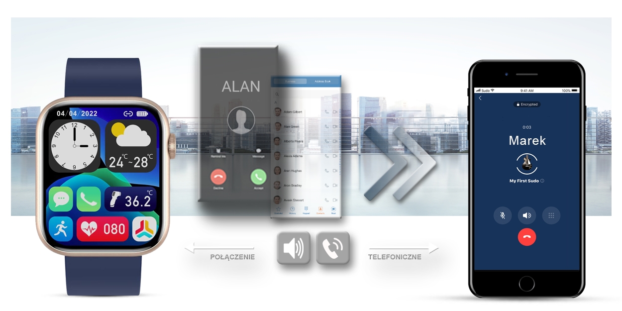 smartwatch damski gravity gt3-4