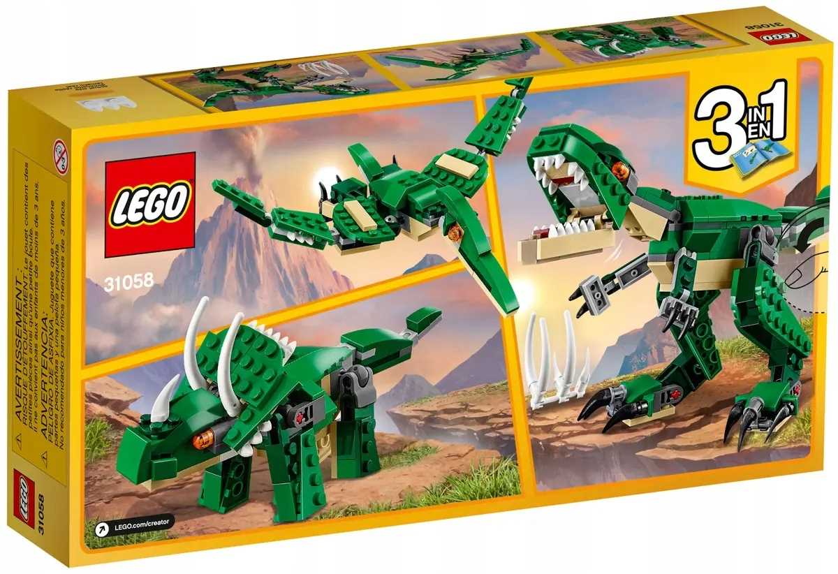 31058 - lego creator - potężne dinozaury