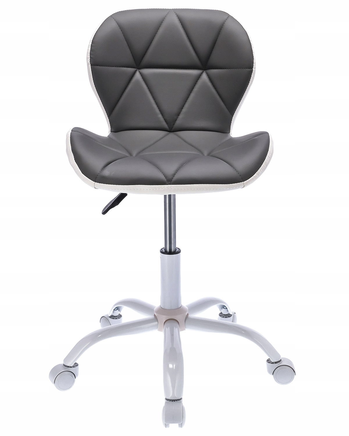 krzesło endo ekoskóra szaro-białe (nowy kod)