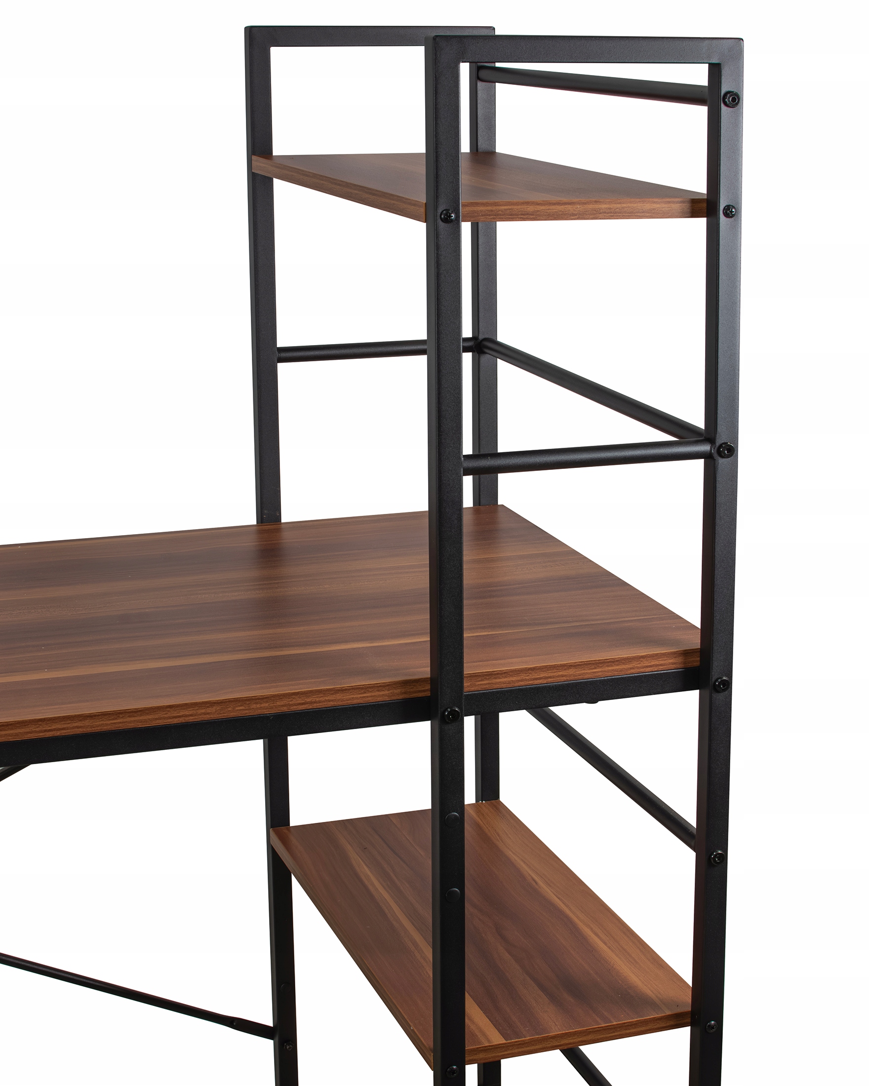 biurko eleganckie rogowe do gabinetu biura nowoczesne duże komputerowe