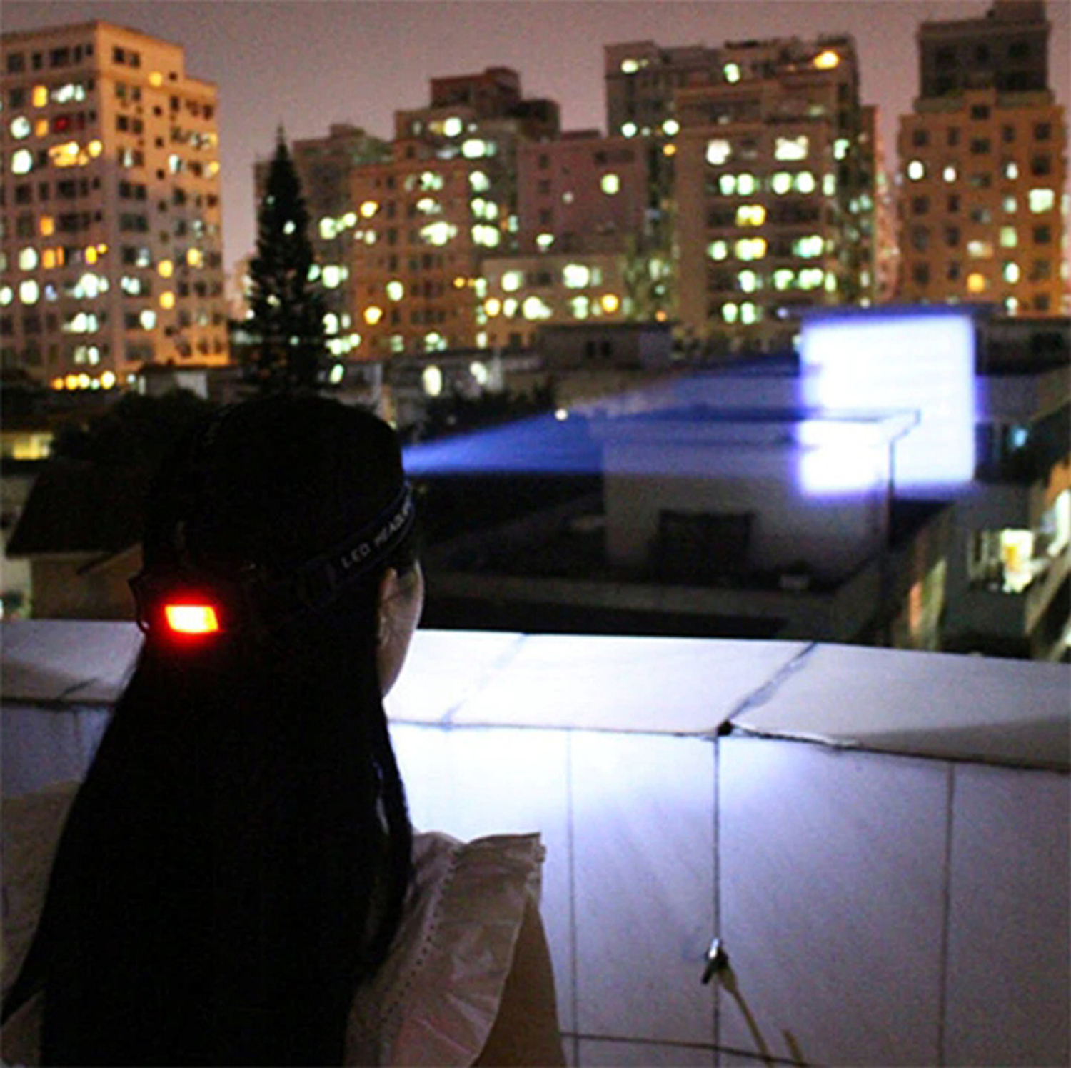 latarka czołowa led t6 zoom 2 akumulatorki