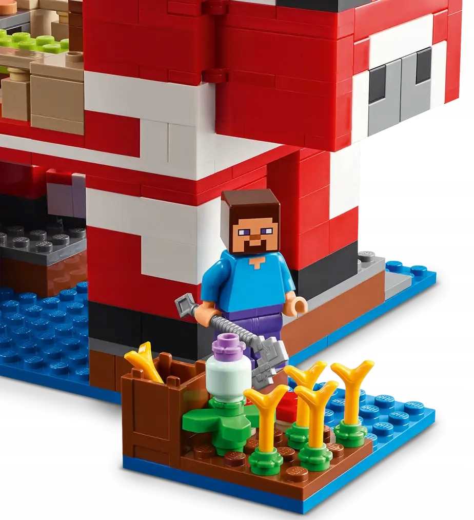 21270 - lego minecraft - dom grzybowej krowy