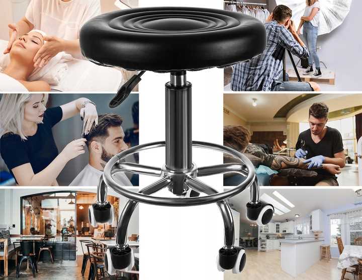 stołek fryzjerski - hoker