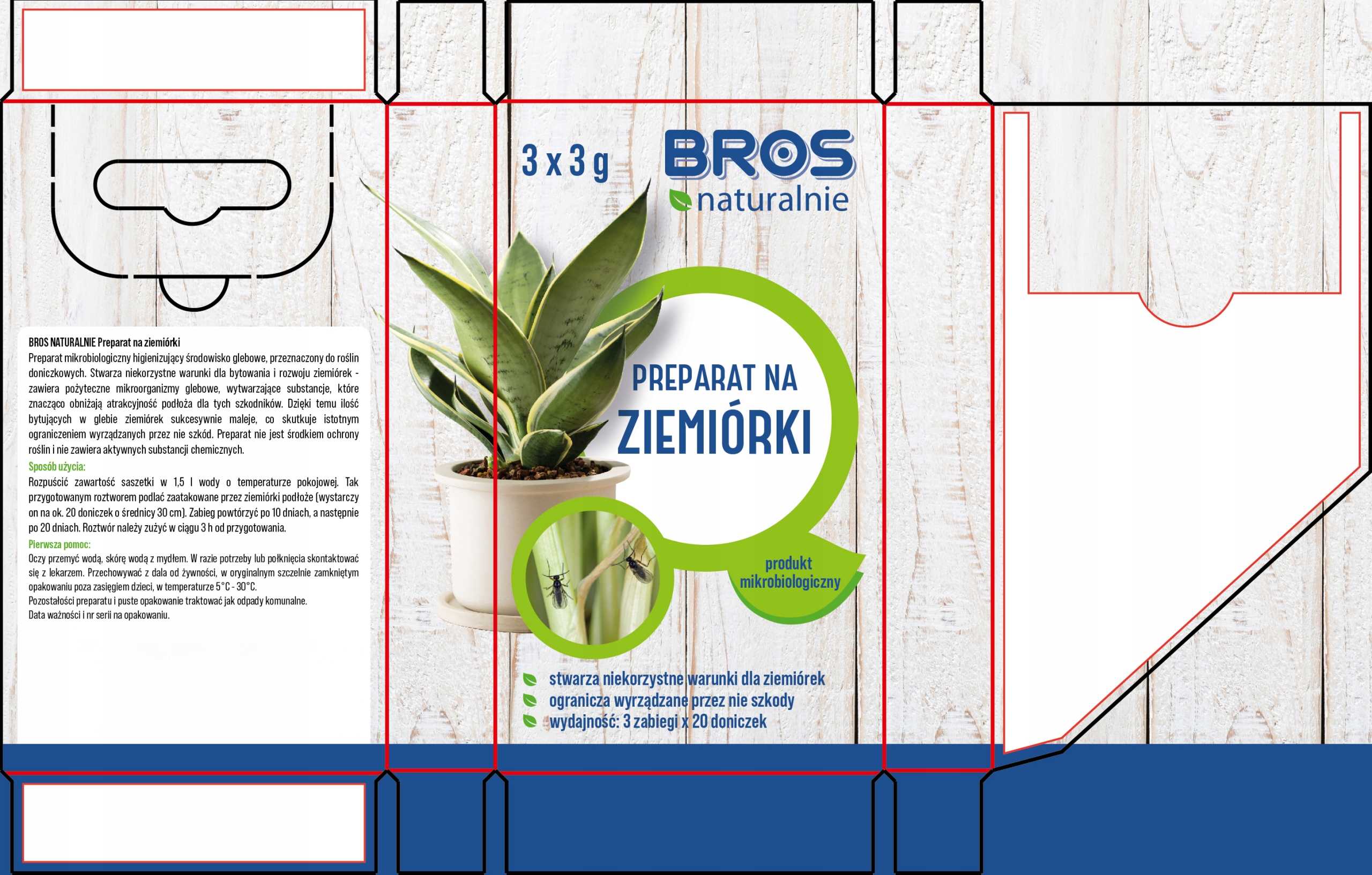 bros naturalnie - preaparat na ziemiórki 9g