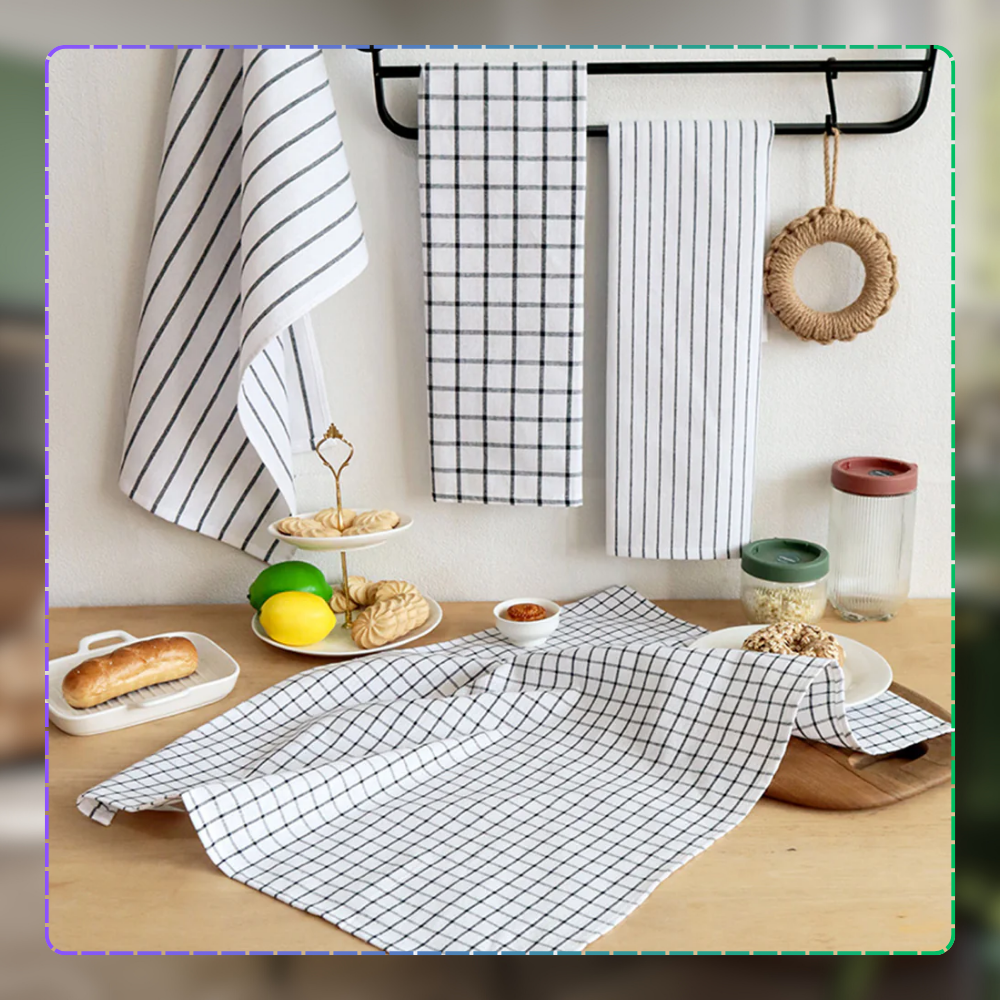 ścierki kuchenne ściereczka kuchenna do naczyń chłonna ścierka  x 3 szt