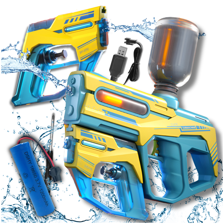 pistolet na wodę elektryczny automatyczny karabin wodny 2w1 akumulator