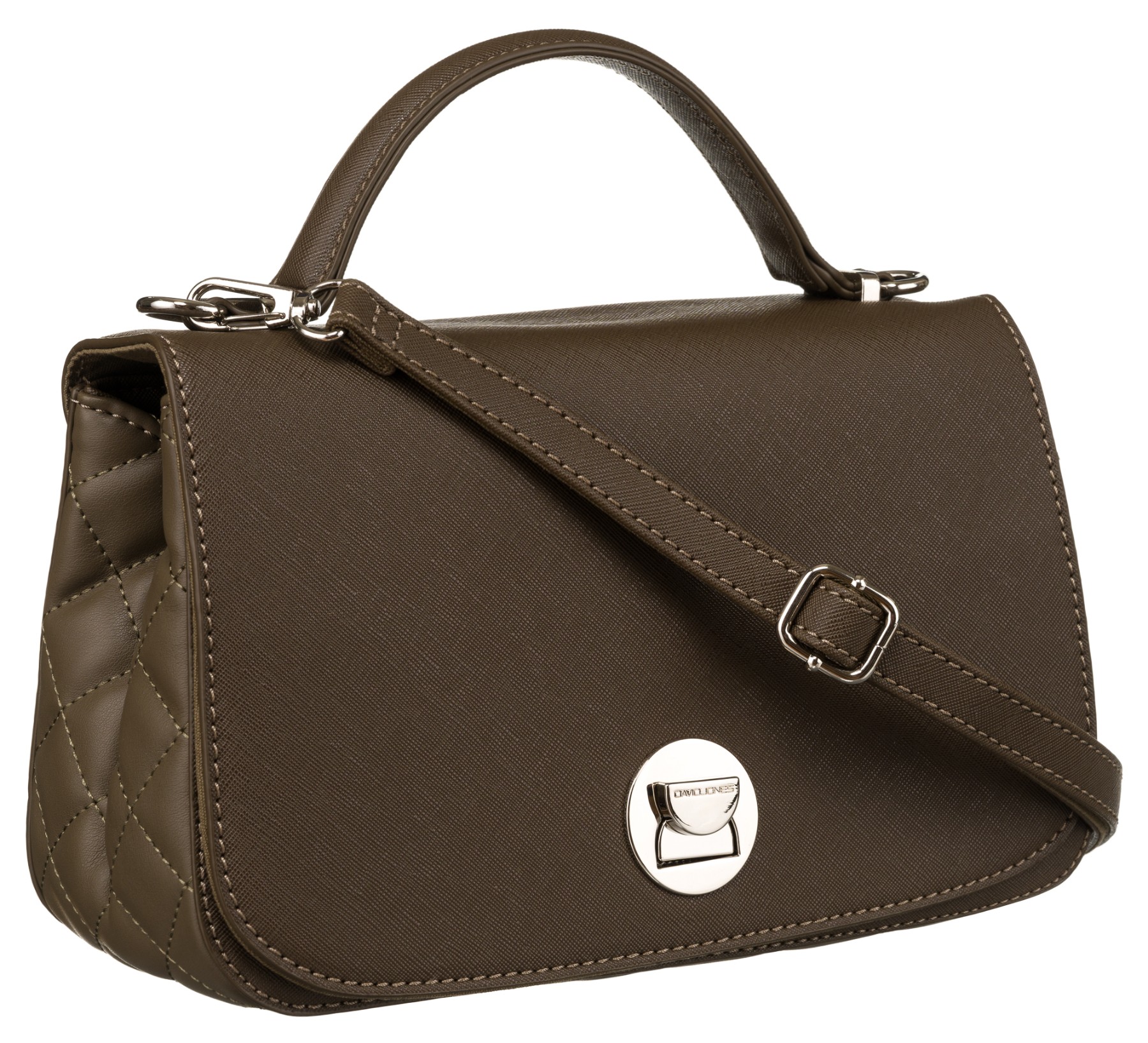 torebka damska 6835-1 khaki