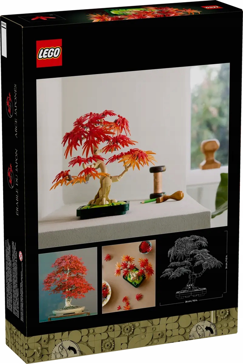 10348 - lego the botanical collection - klon palmowy bonsai