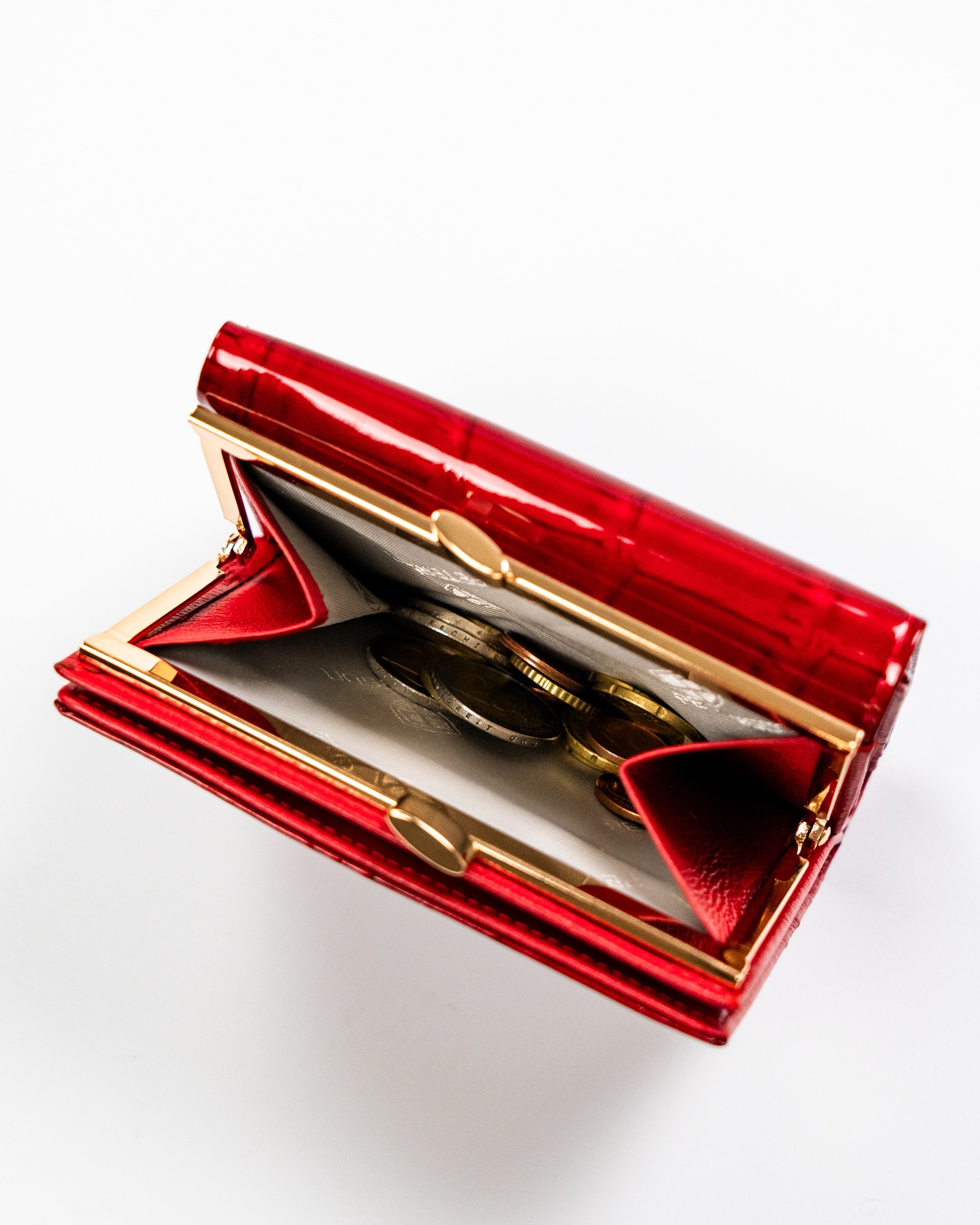 portfel damski skórzany ptn 15-09-cb-8782 red