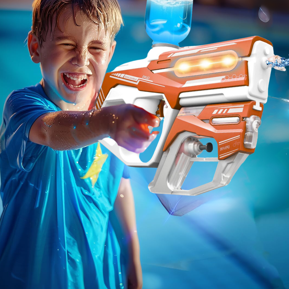 pistolet na wodę elektryczny automatyczny karabin wodny 2w1 akumulator