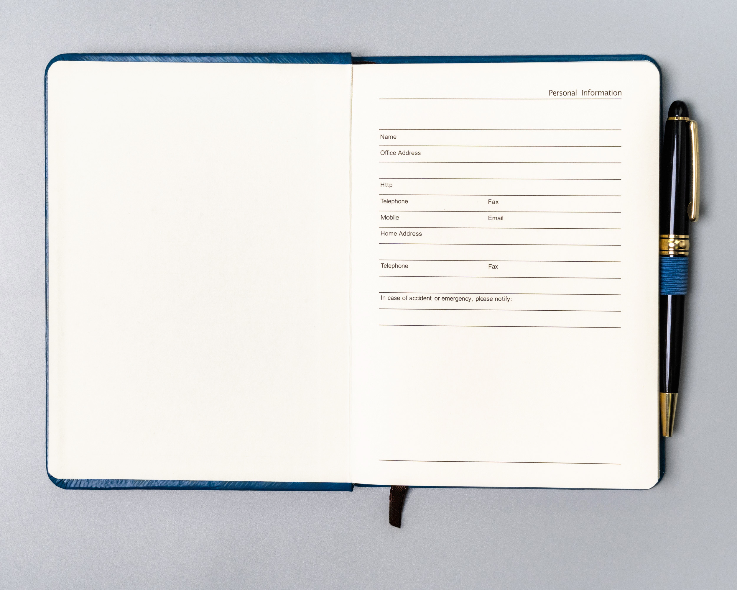 notes ptn not-6-ln-53-9089 navy