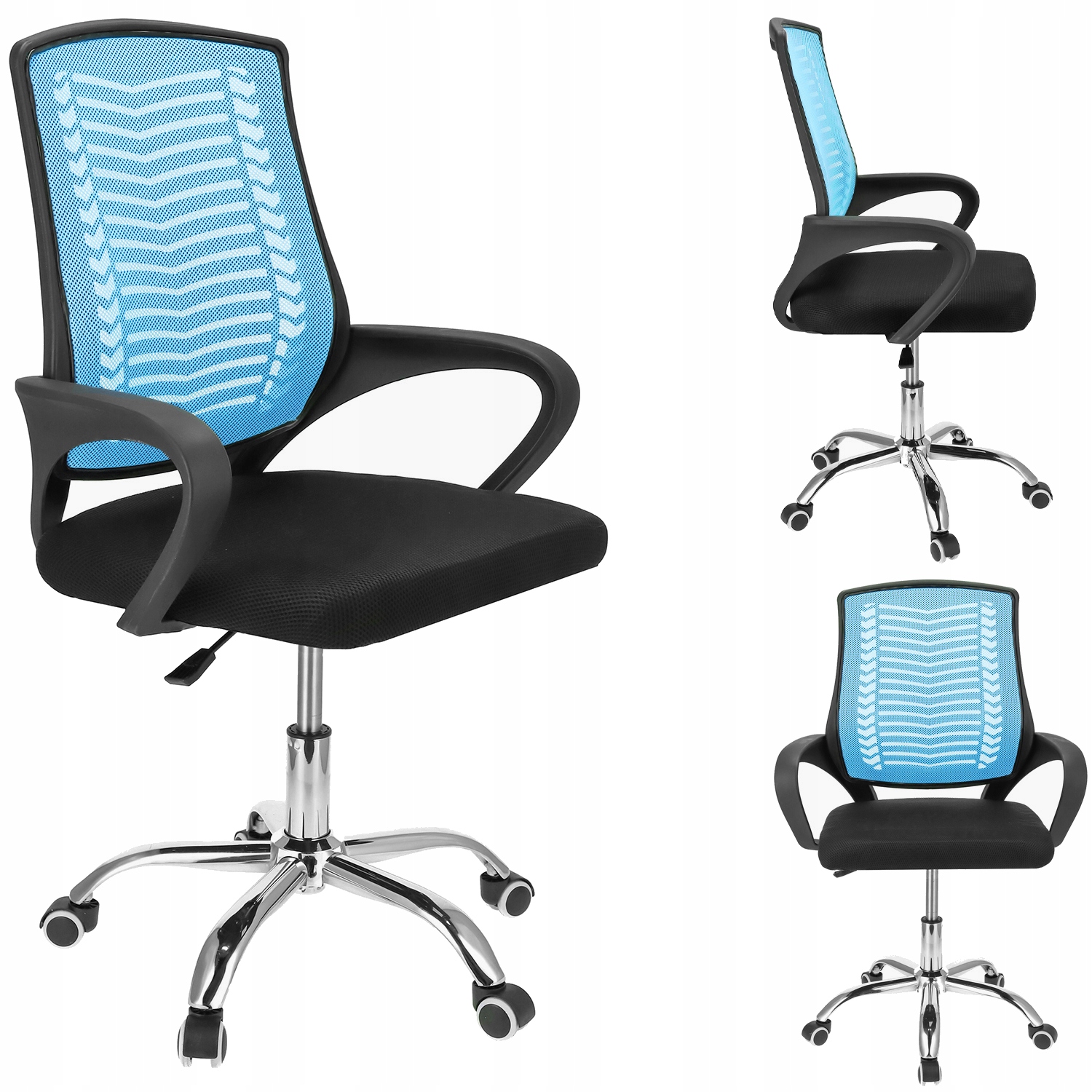 krzesło toledo niebieskie