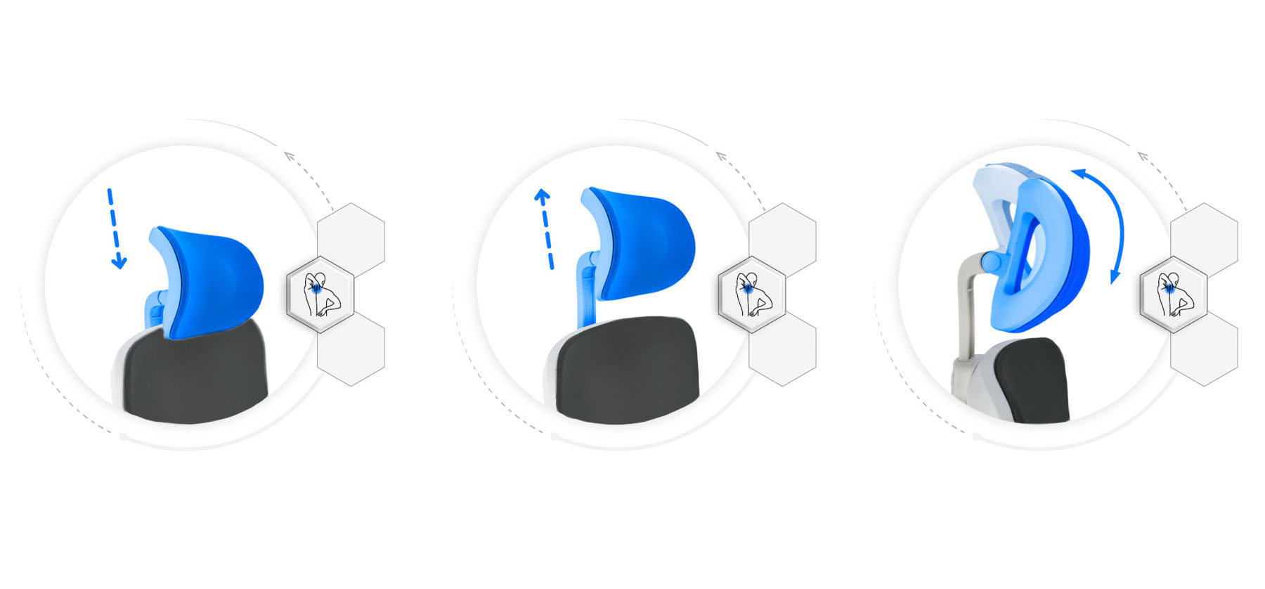 fotel zeo czarny biały