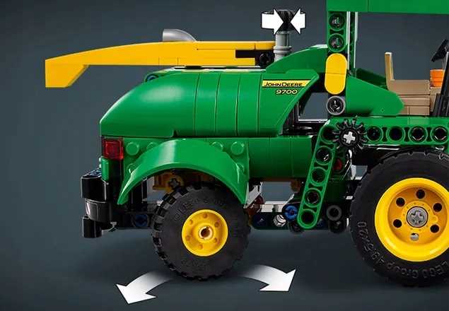 42168 - lego technic - john deere 9700 forage harvester