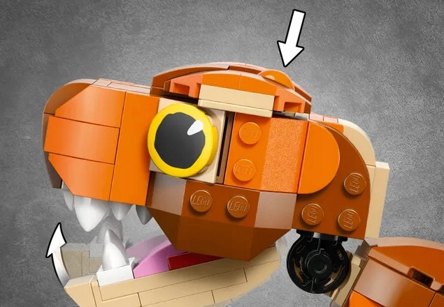 76967 - lego jurassic world - tyranozaur mały