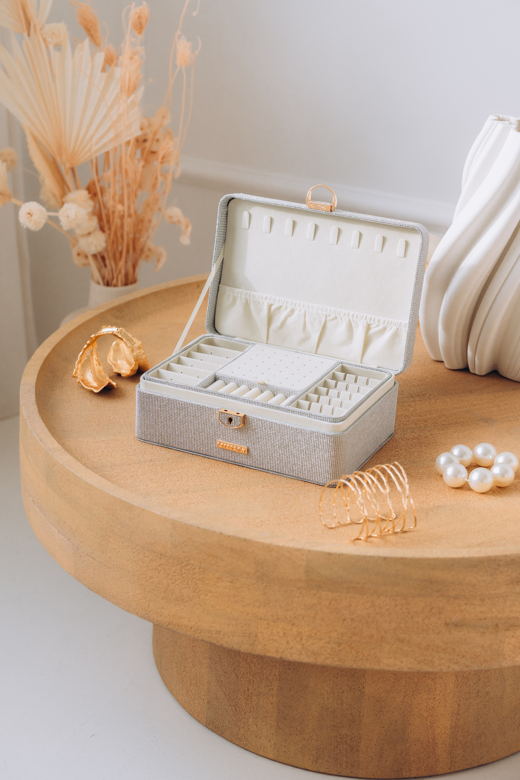 szkatułka ptn szk-08-3118 grey silver