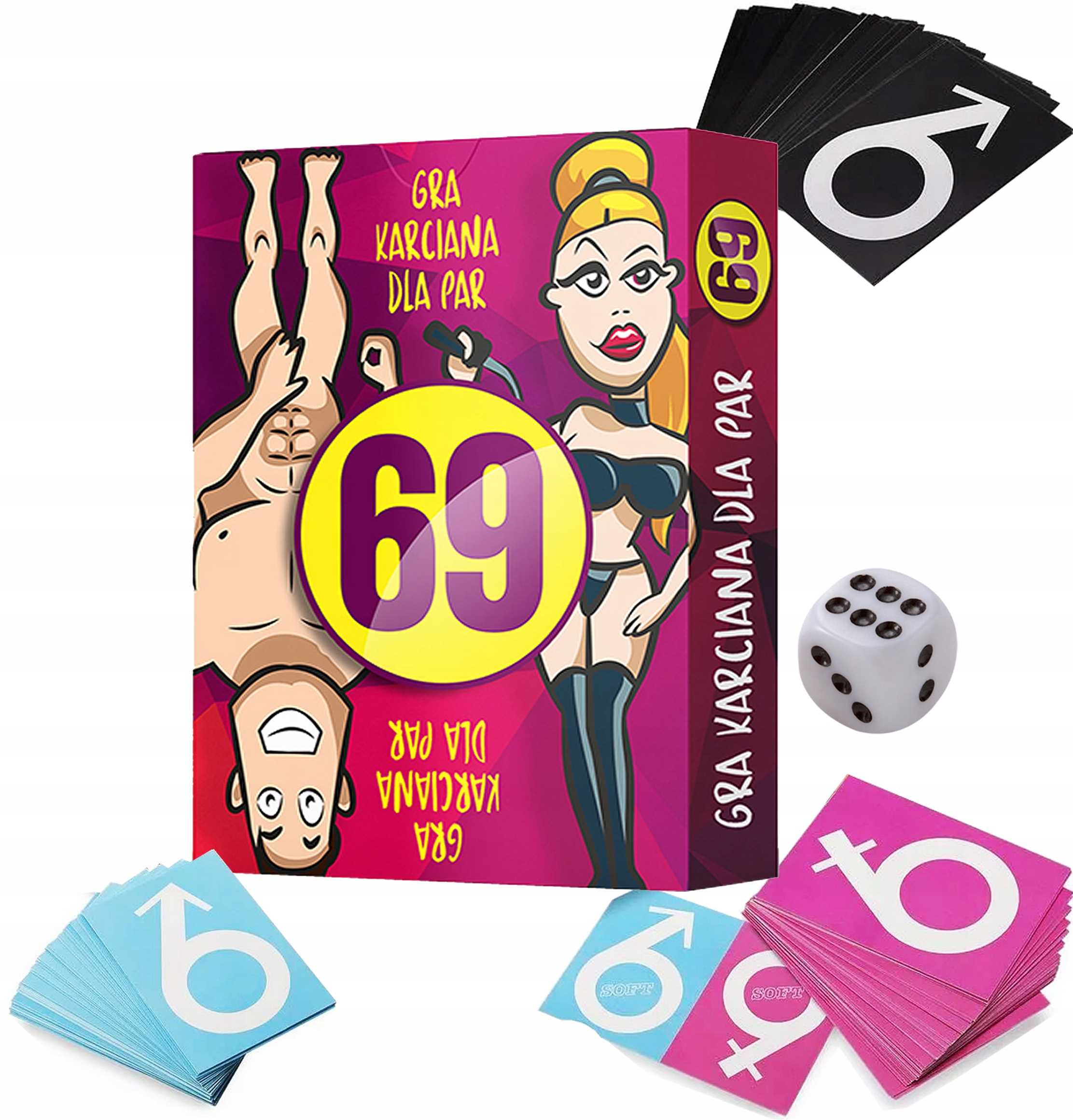 gra karciana dla dorosłych - 69 karciane