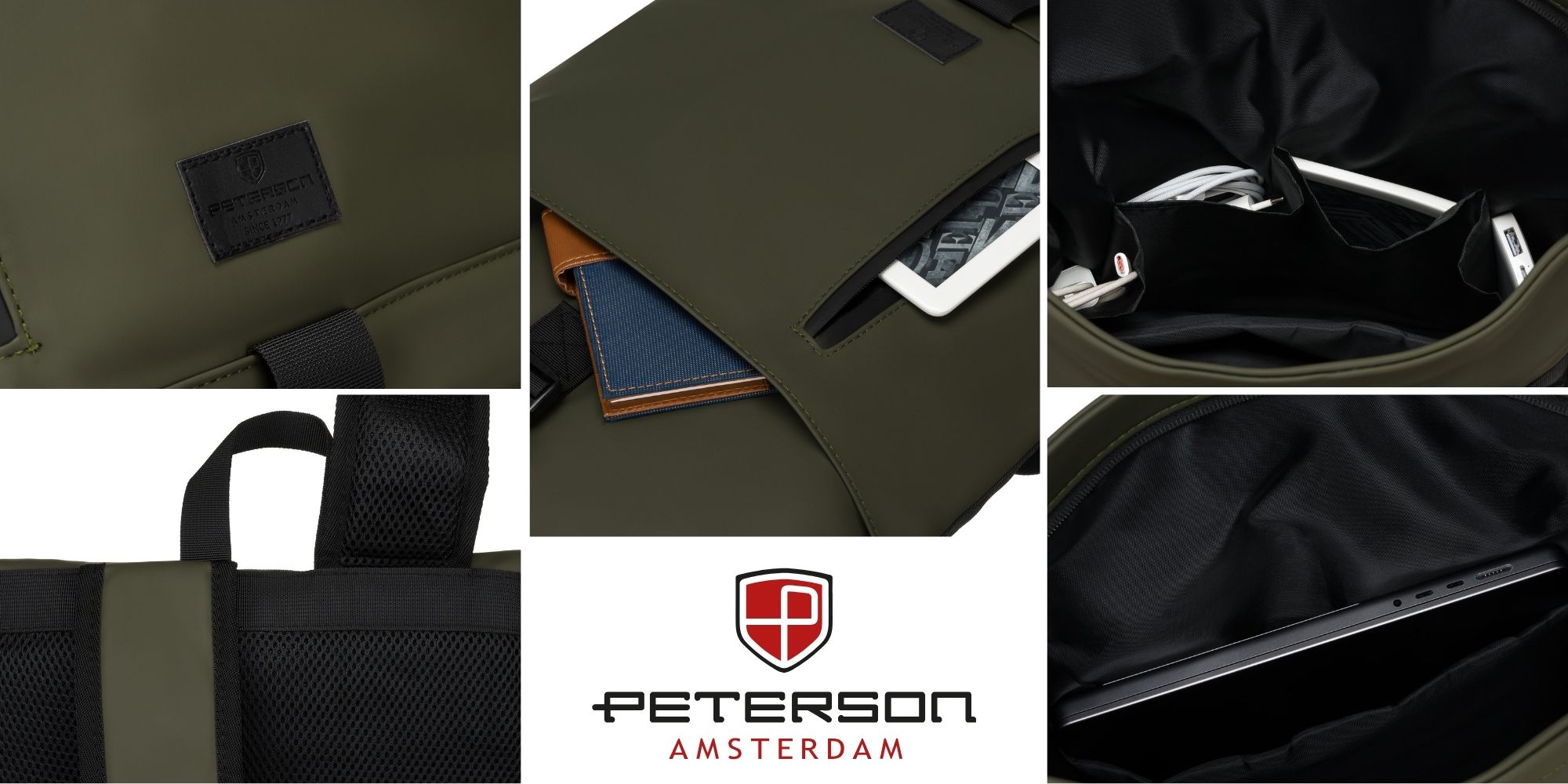 plecak miejski ptn tokio-9015 olive