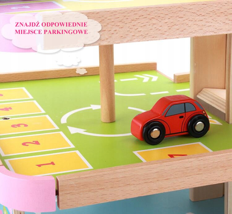 garaz parking z samochodami