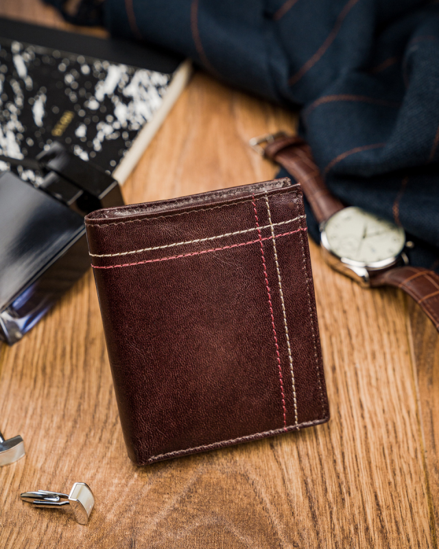 portfel męski skórzany n20197-vtk-d brown