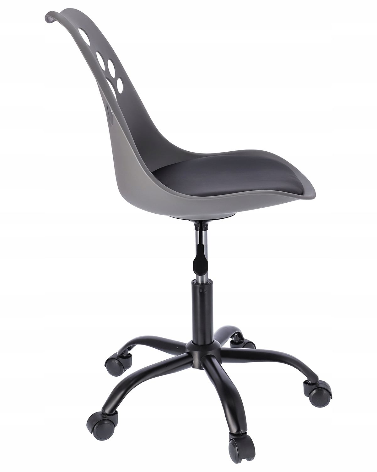 krzesło joy szaro-czarne