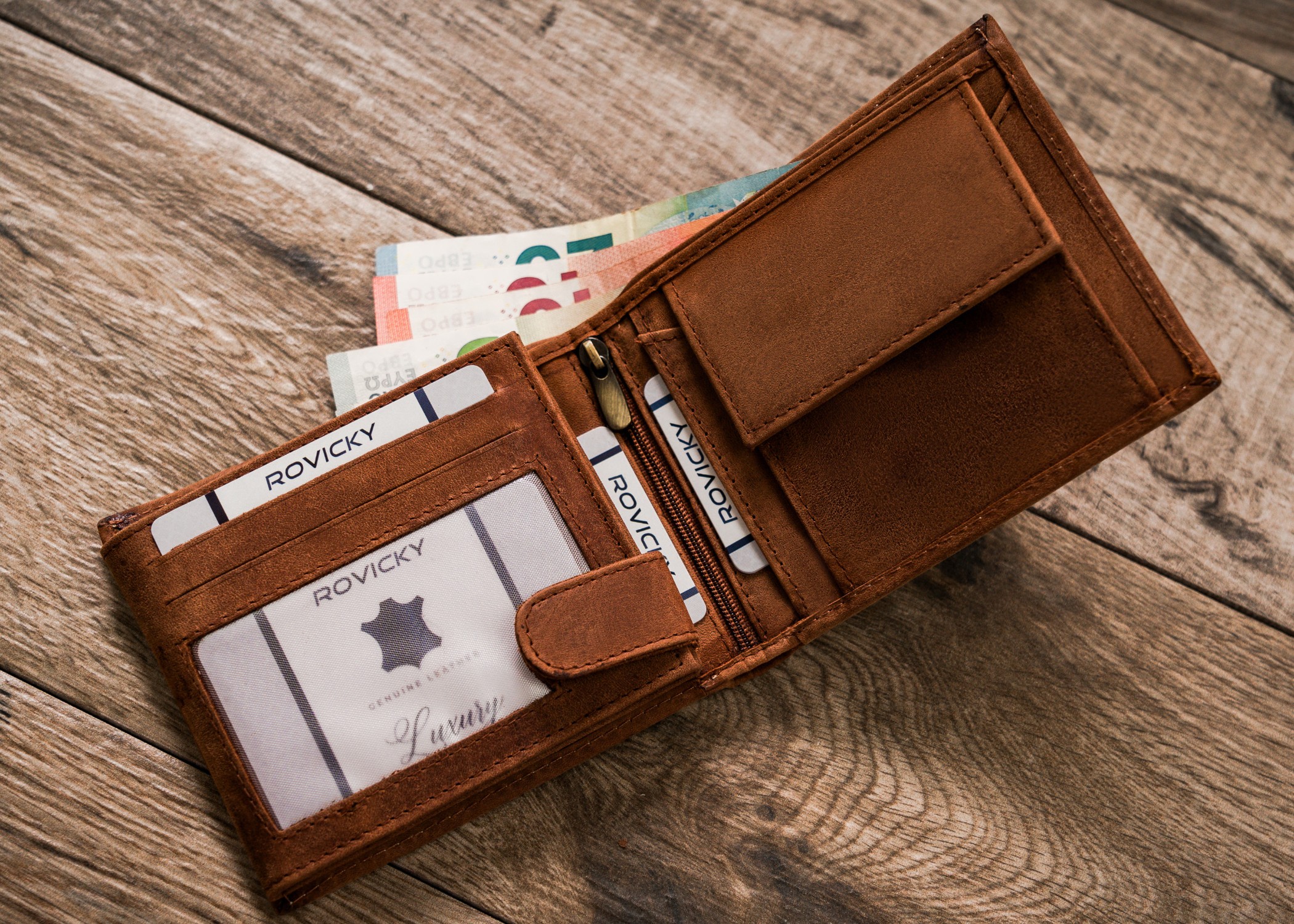 portfel męski skórzany n992-chm-deer-bl cognac