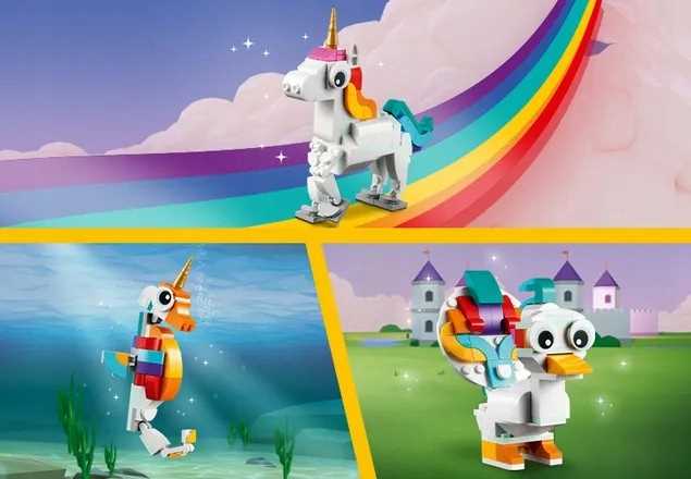 31140 - lego creator - magiczny jednorożec