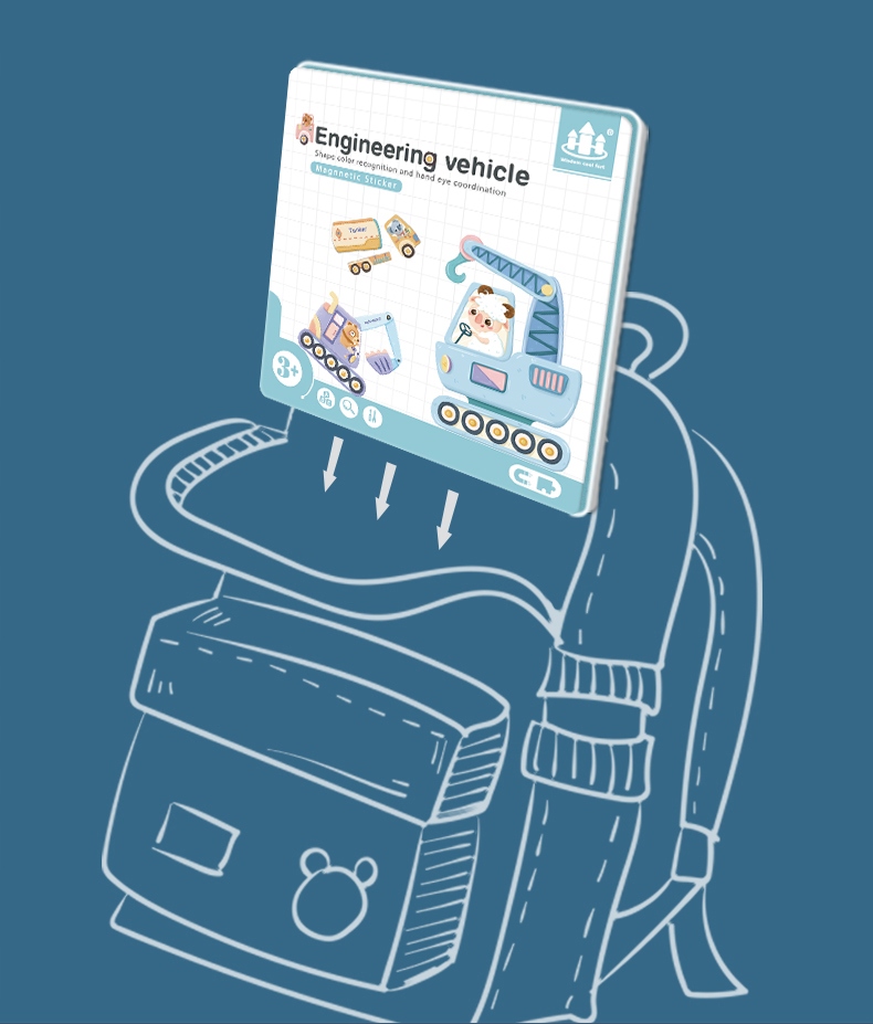 puzzle magnetyczne ubrania zkb-2013