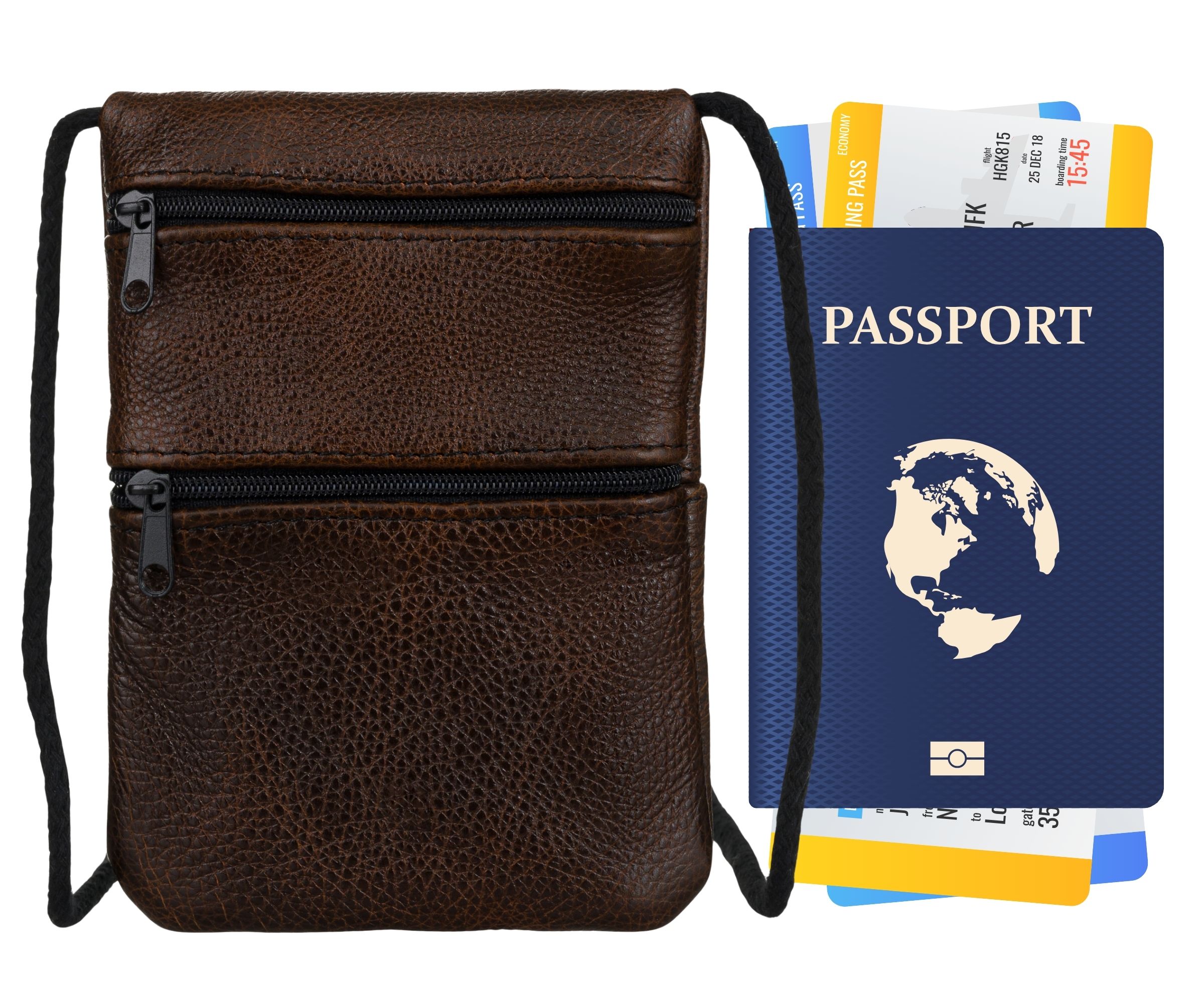 paszportówka pu pasz-zw-brown