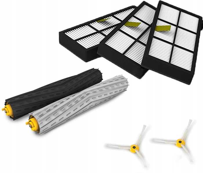 zestaw szczotek i filtrów do irobot roomba serii 800/900