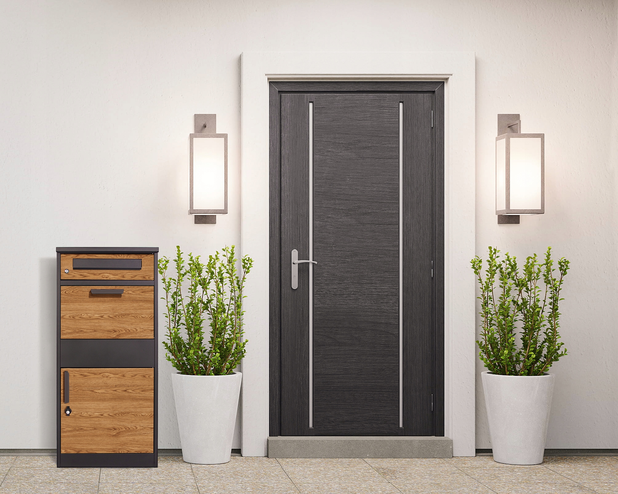 skrzynka na przesyłki kurierskie listy paczki xxl pocztowa duża pojemna