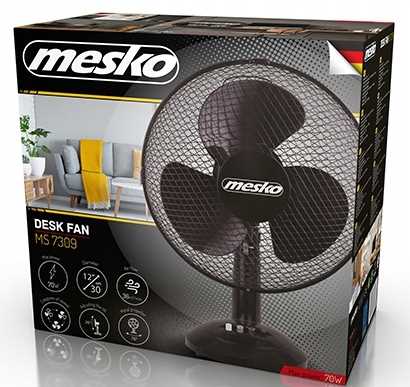 wentylator biurkowy 30cm mesko ms 7309