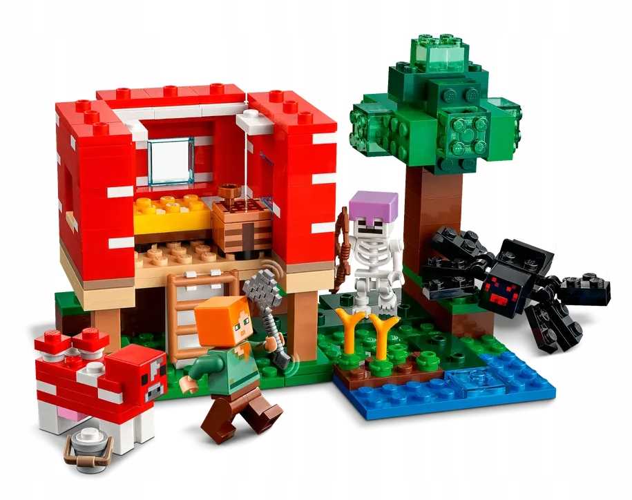 21179 - lego minecraft - dom w grzybie