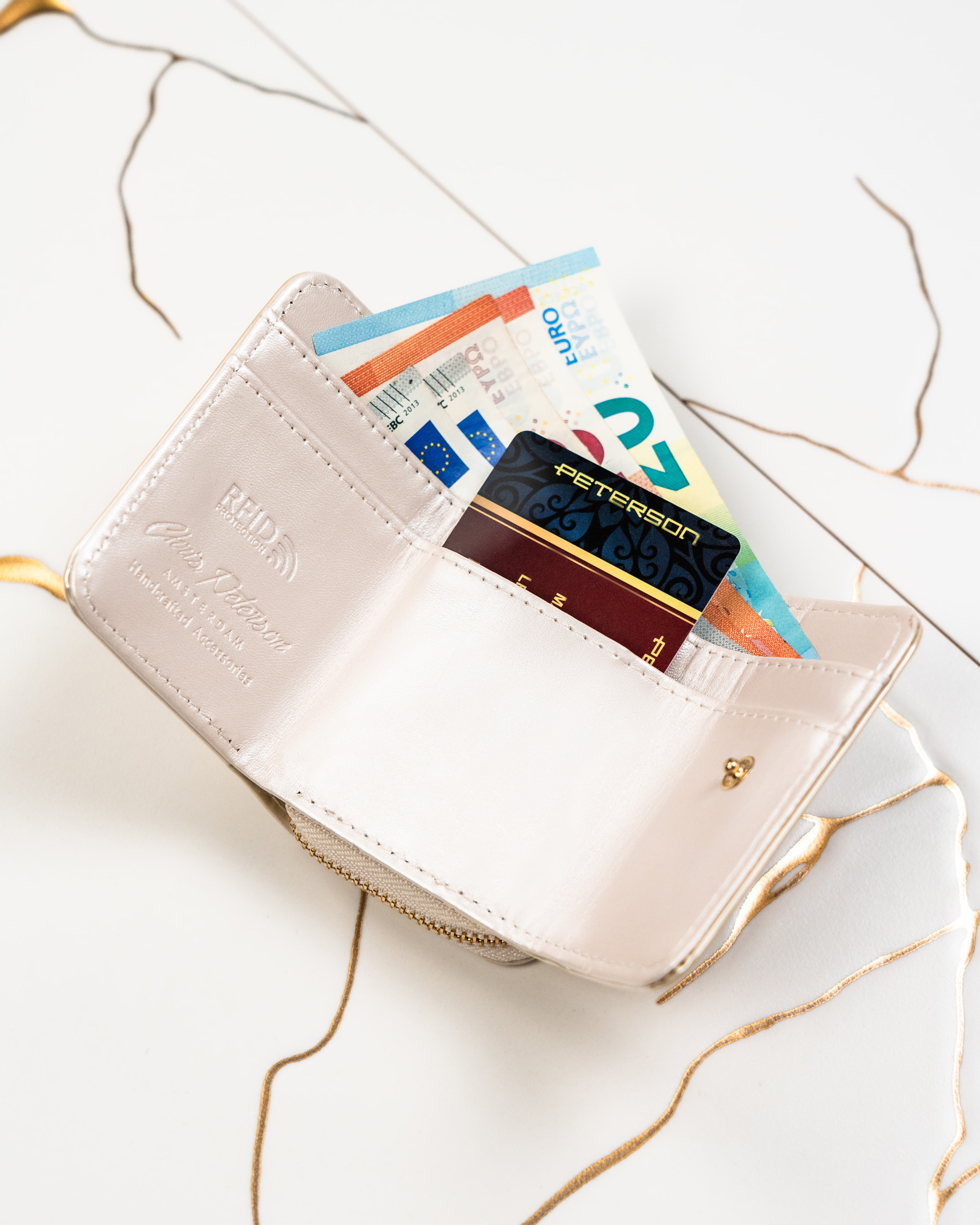 portfel damski eko ptn 011-lak-5130 pearl