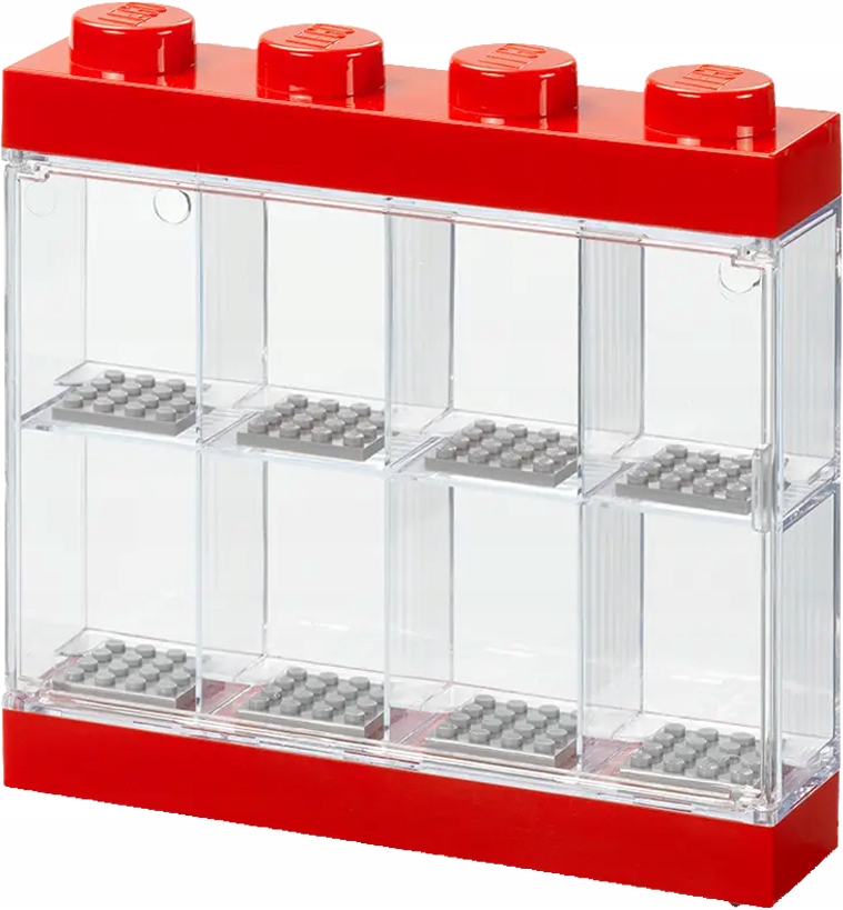 4065 - lego - witryna czerwona na 8 minifigurek