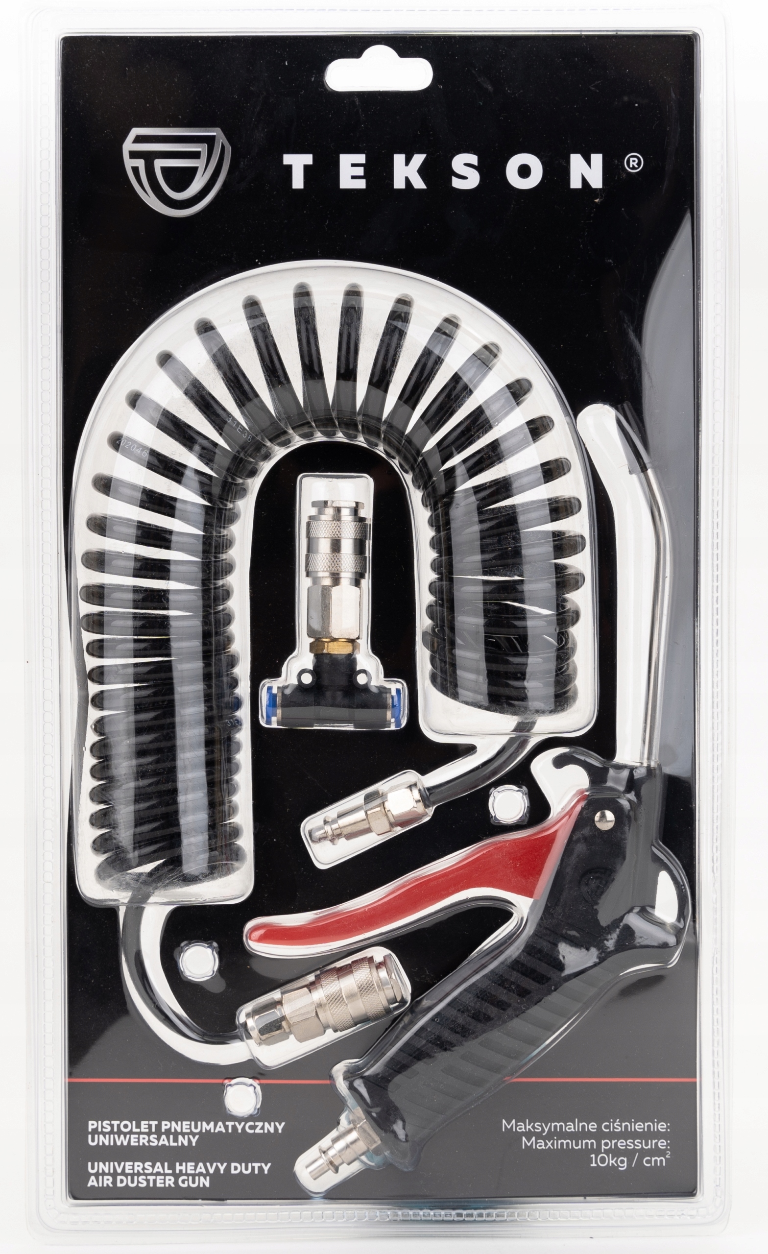 pistolet do przedmuchiwania z przewodem tekson 10kg/cm2