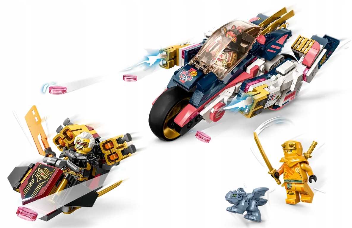 71792 - lego ninjago - mech sory zmieniający się w motocykl wyścigowy