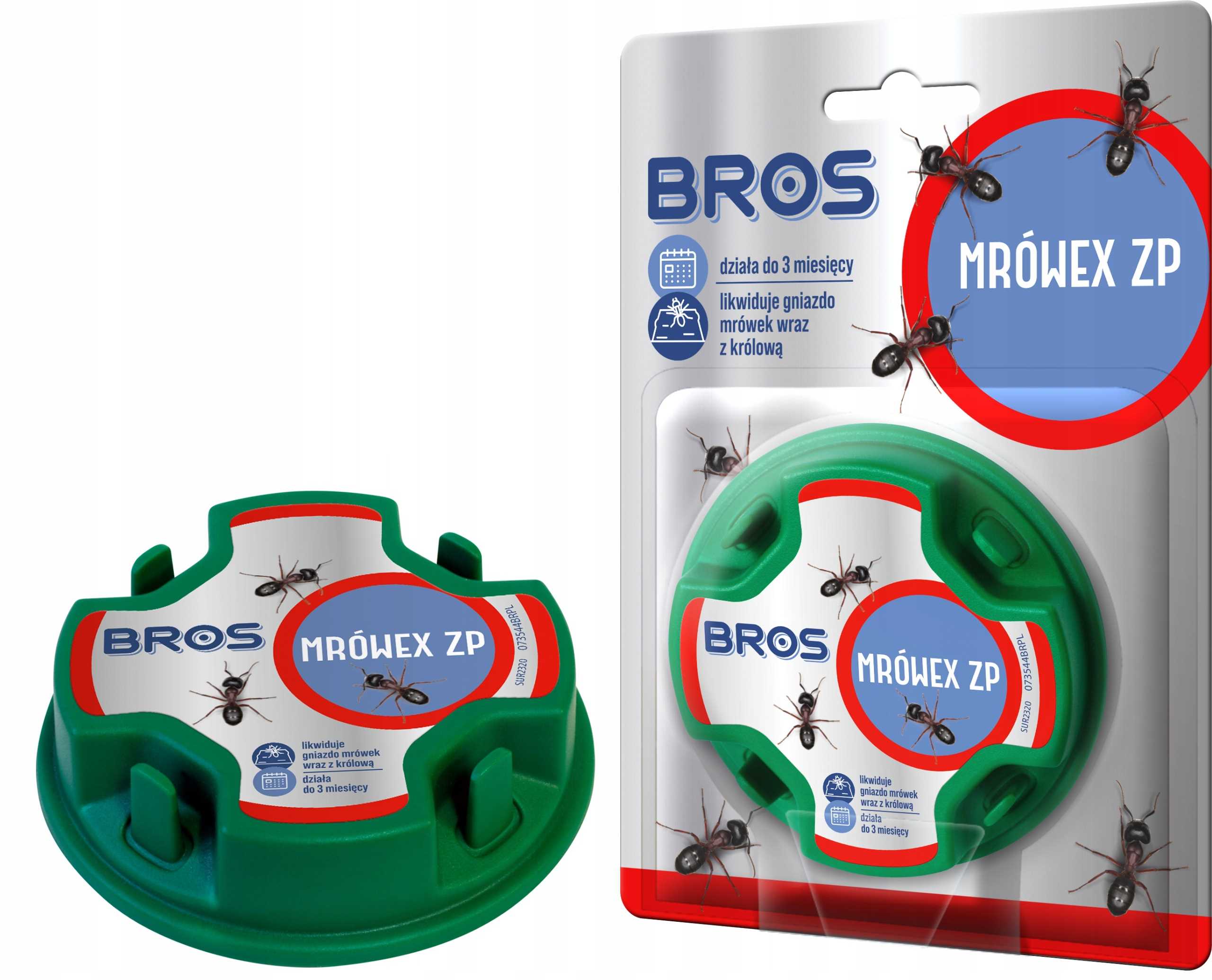 bros mrówex preparat w karmniku na mrówki - 4 szt.