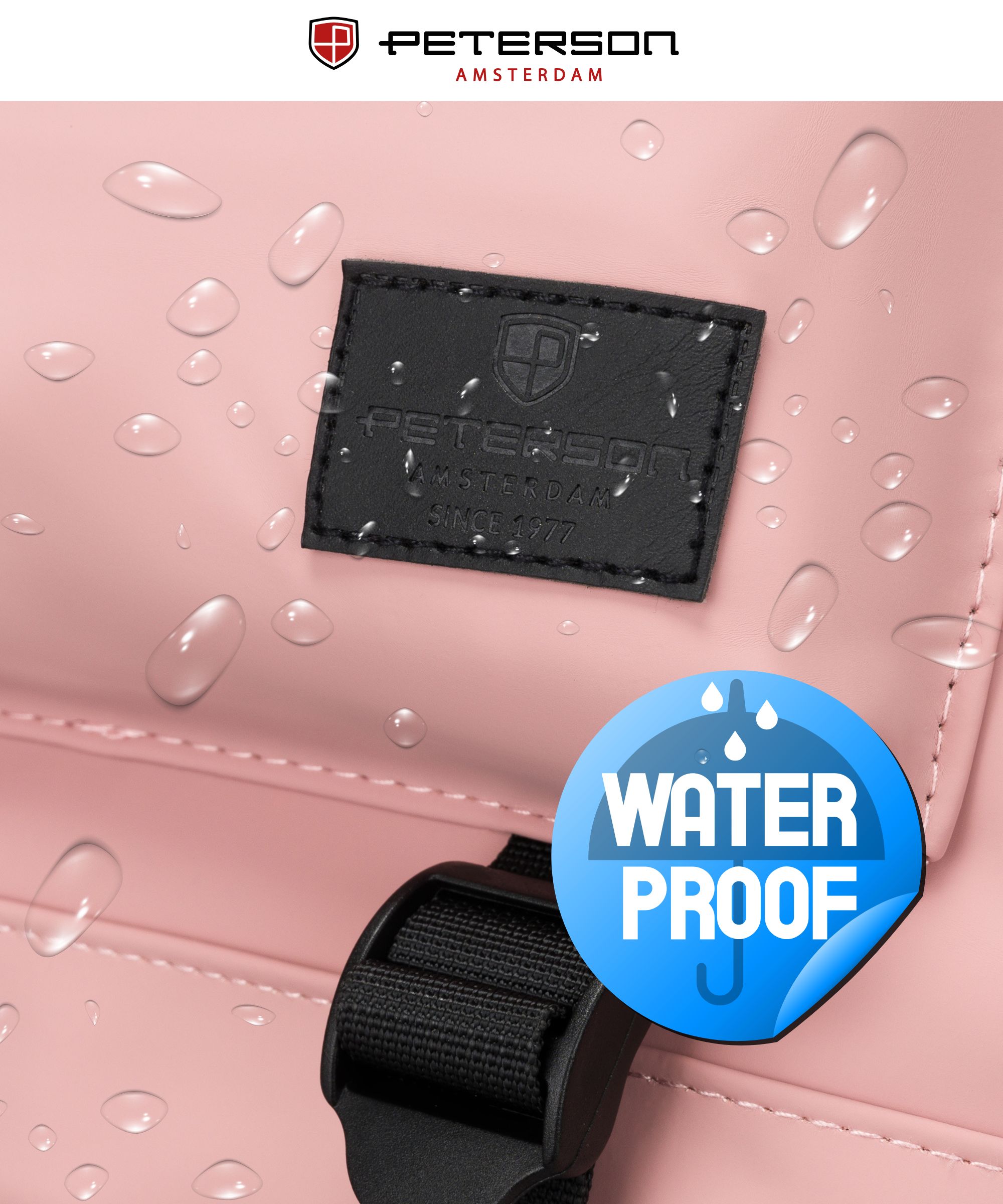 plecak miejski ptn nairobi-9152 pink