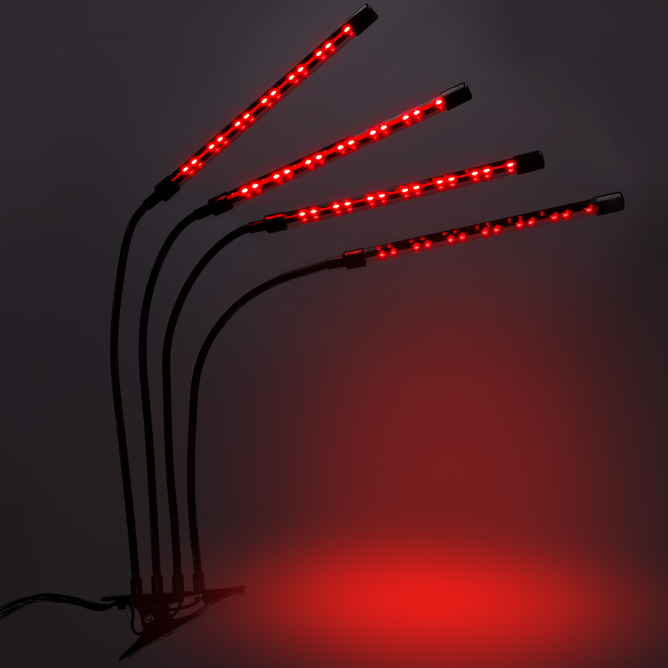 lampa led do wzrostu roślin 80 diod timer 25 w uprawa roślin do domu