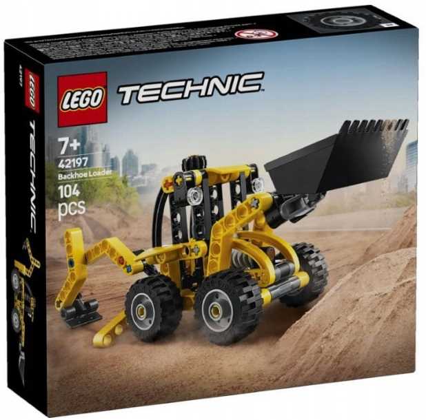 42197 - lego technic - koparko-ładowarka