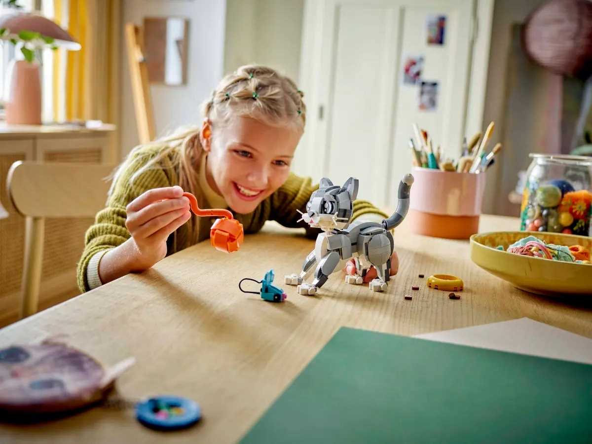 31163 - lego creator - psotny kot