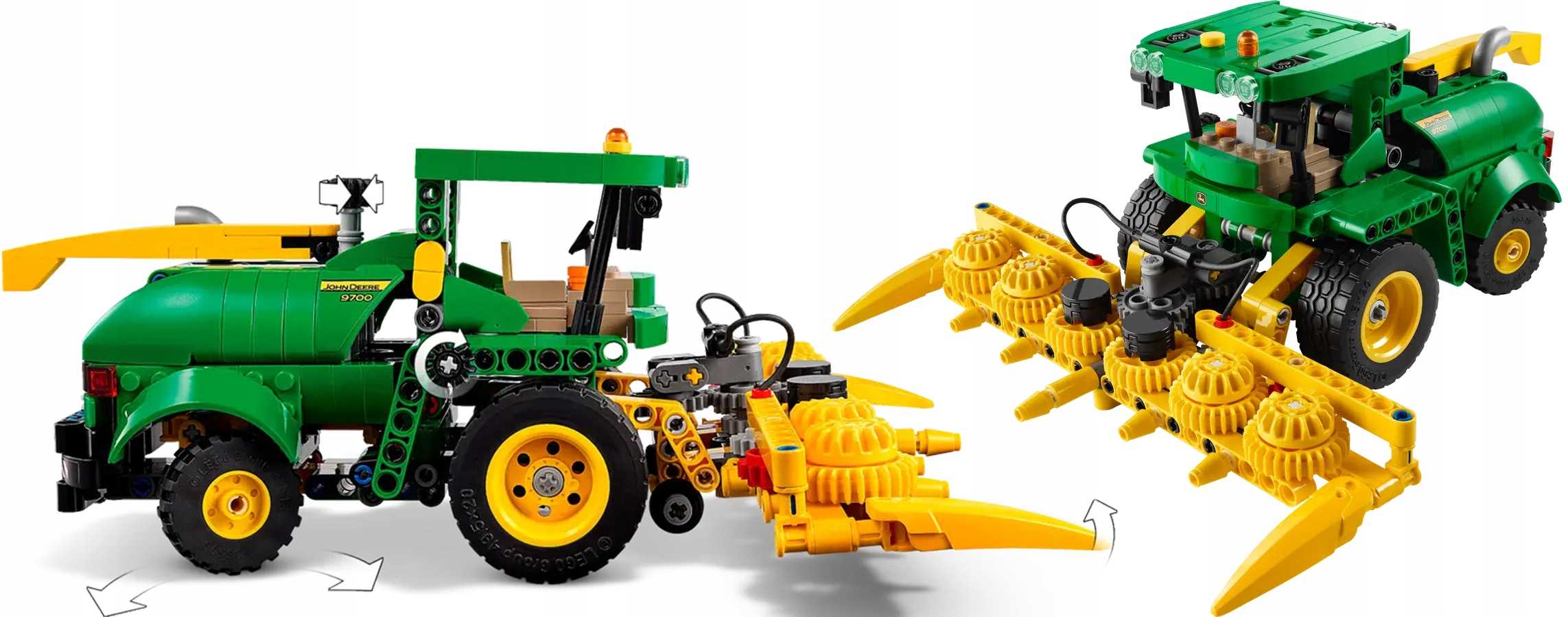 42168 - lego technic - john deere 9700 forage harvester