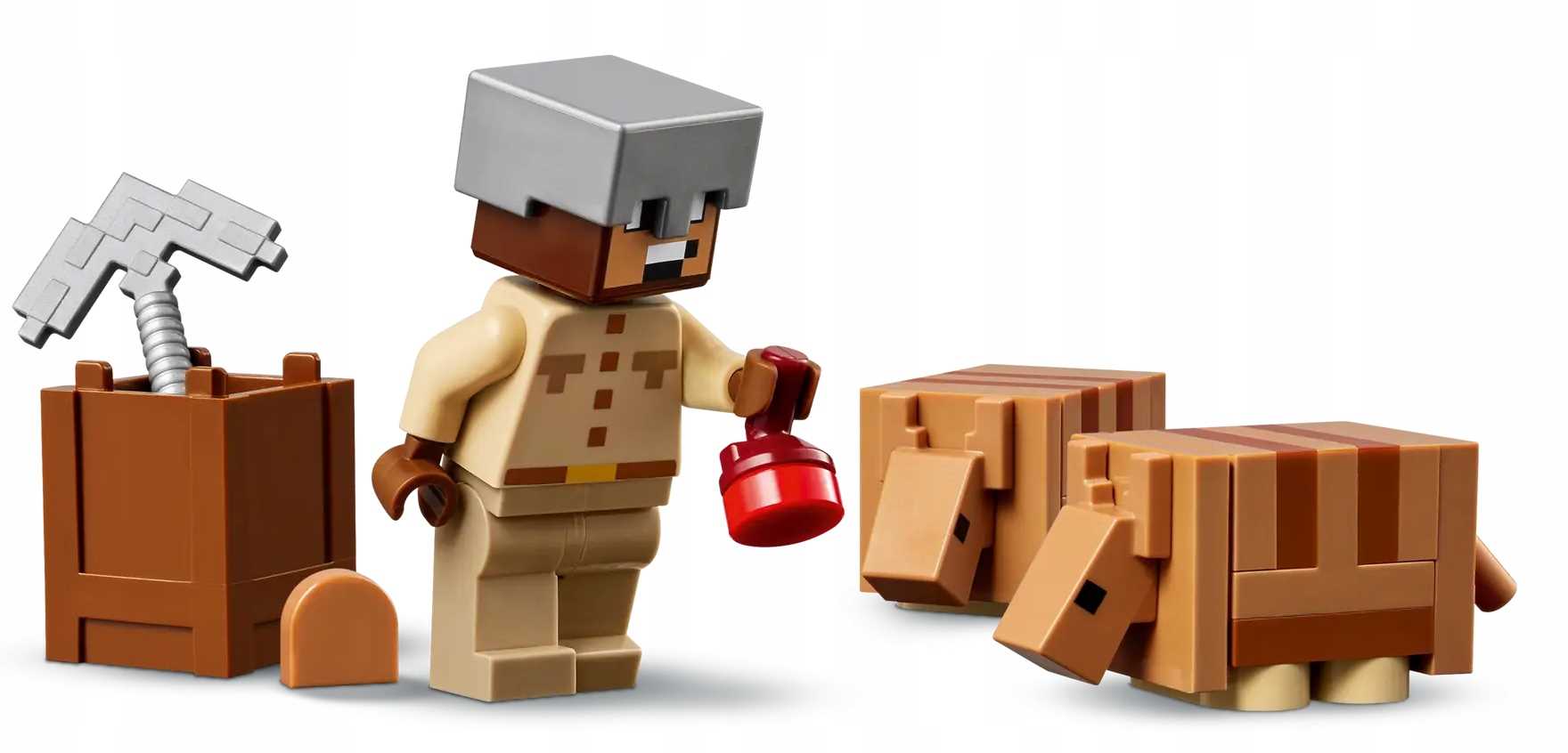 21269 - lego minecraft - wyprawa do pancernikowej kopalni