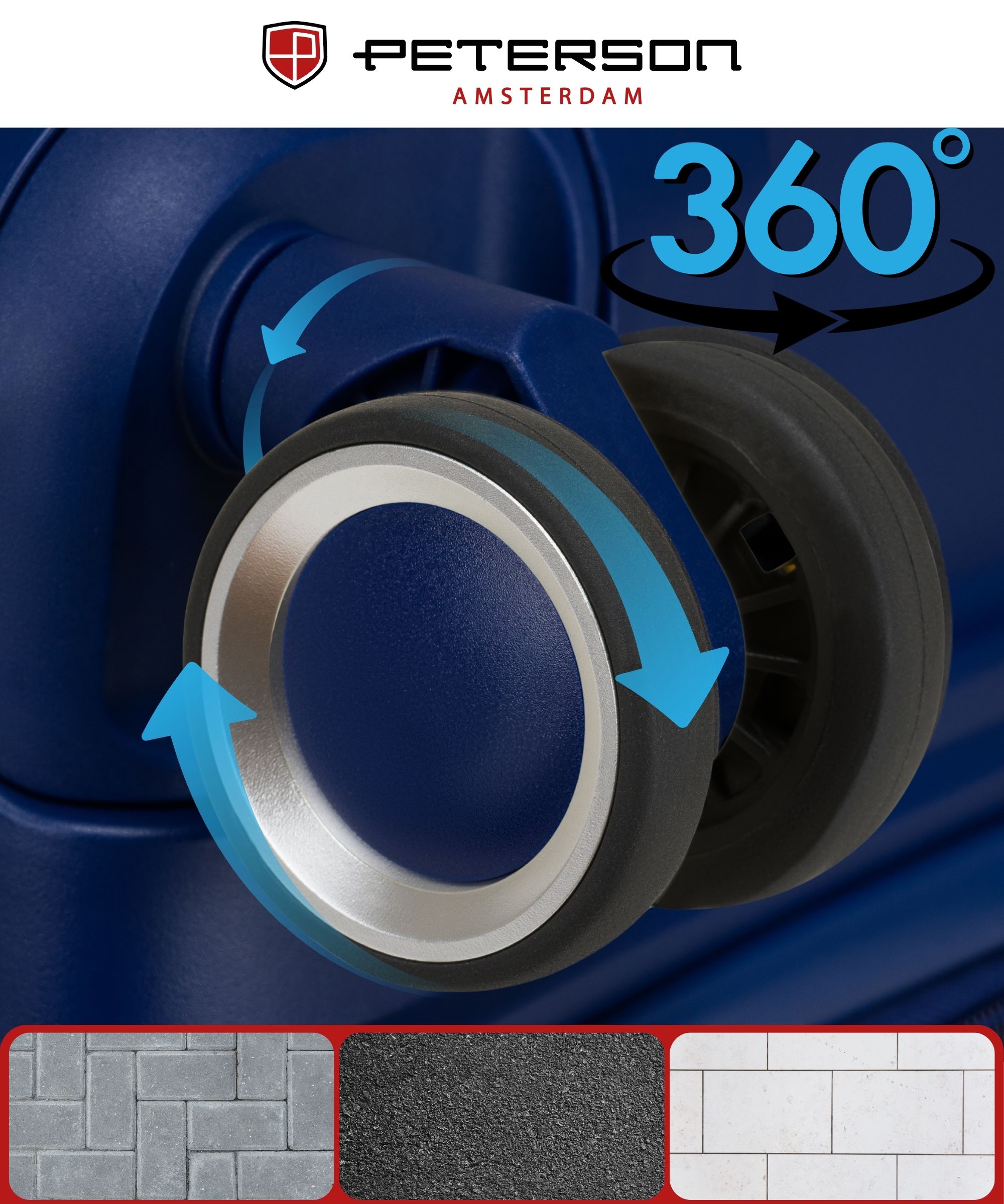 zestaw walizek ptn pp-09-set3-1594 navy