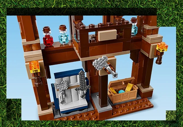 21272 - lego minecraft - ring w leśnym dworze